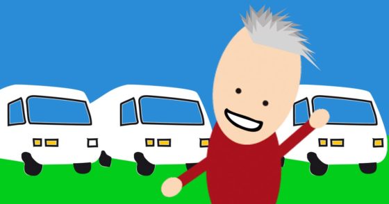 Dieter und die Camper